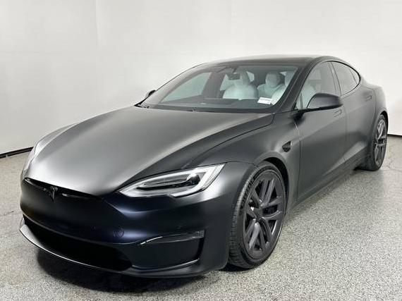 TESLA MODEL S 2021 5YJSA1E65MF455474 image